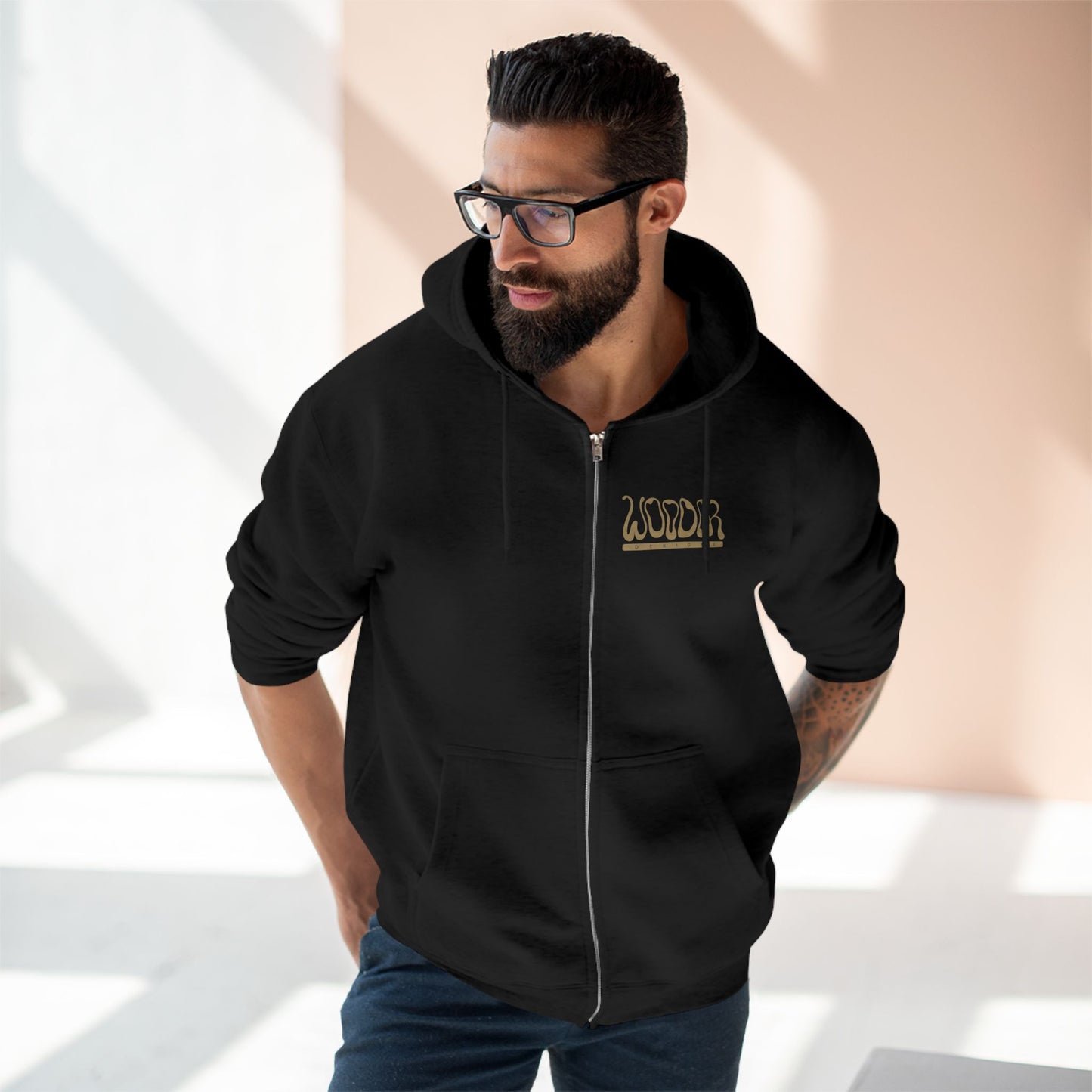 Fluid Full Zip Team Gold